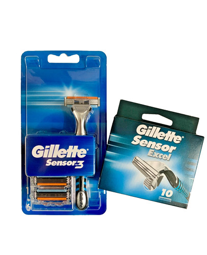 Gillette sensor3 rasoio - gillette, con