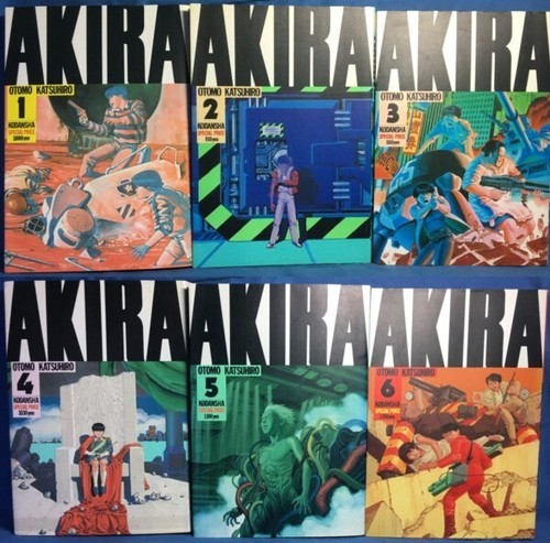 Akira vol set completo - akira, vol.1-6