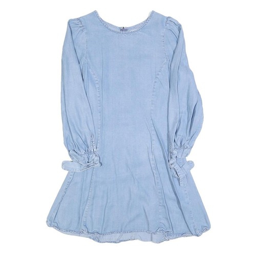 Abito donna zara blu denim - donna,