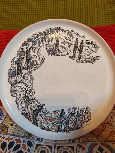 Coppia piatti ceramica - piatti,
