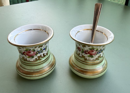 Ancienne paire pots en - de,