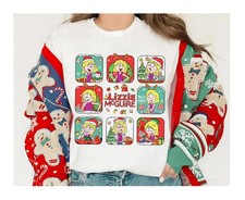 Maglietta Disney Lizzie McGuire Cartoni Animati Luci di Natale