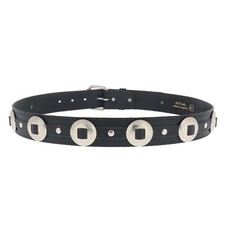 Cintura jeans vera pelle - in,