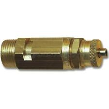 VALVOLA DI SICUREZZA LIBERA 1/4 3/8 1/2 RACCORDI ARIA COMPRESSA PER COMPRESSORE