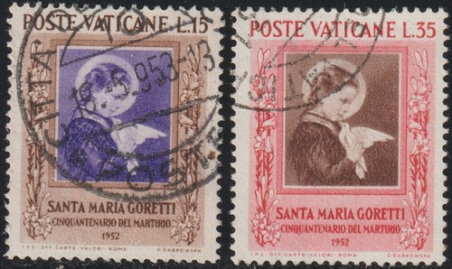 Vaticano 1953 santa maria - vaticano,