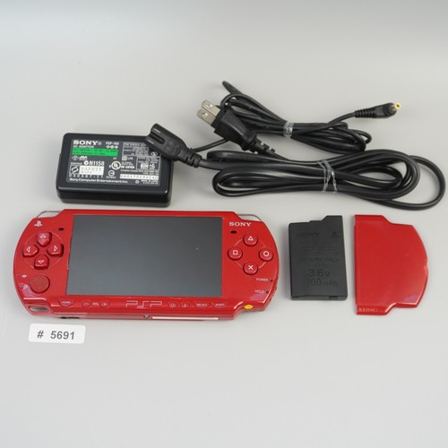 Console sony psp - psp-2000, rossa