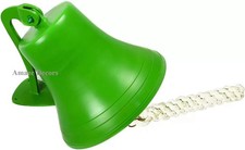 Vintage brass ship bell - 6",