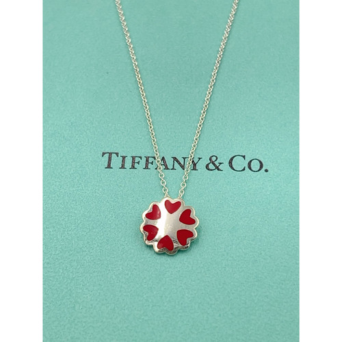Collana con ciondolo corona - , di