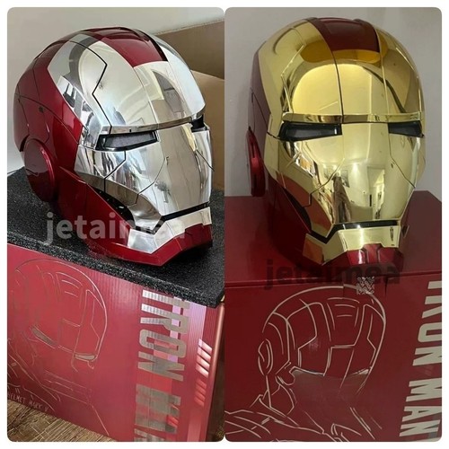 Iron man maschera oro argento - iron, oro/argento