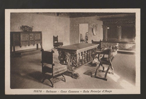Saluzzo cuneo cartolina - cuneo, asa