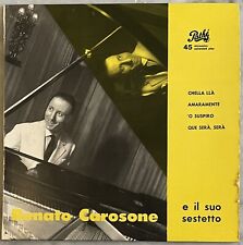 Disco In Vinile Paghe’ 45giri Renato Carosone E Il Suo Sestetto 1957 4 Brani