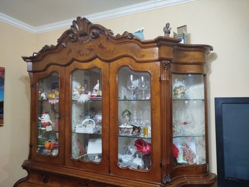 Credenza vetrina antica - credenza,