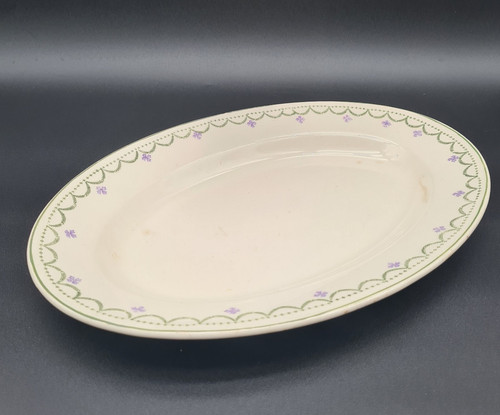Plat oval ancien longwy - ancien,