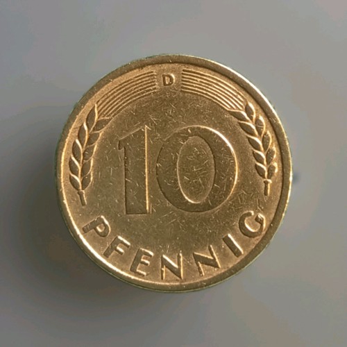Brd pfennig 1949 - brd, banca