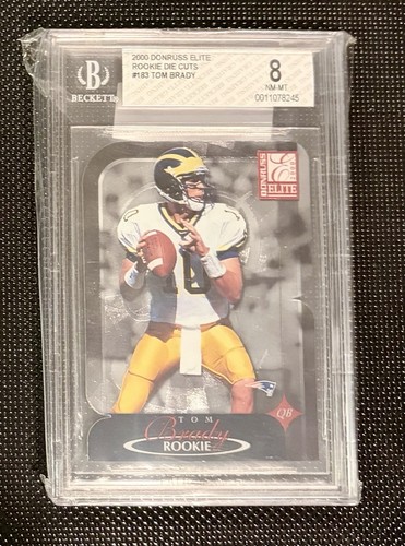 2000 donruss elite tom - donruss, brady