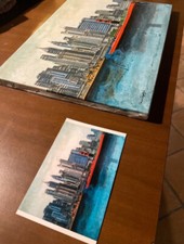 Tonino Caputo, Opera Unica, Olio Su Tela 40x30cm, Con Autentica Su Foto