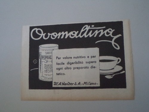 Advertising pubblicità 1951 - advertising,