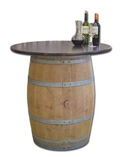 Barile legno tavolo - legno,barile,tavolo, da