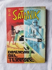 SATANIK n. 52 FUMETTO ORIGINALE 1967 Corno Magnus Bunker NO Kriminal Diabolik