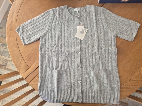 Cardigan grigio cashmere