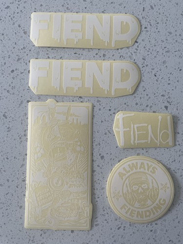 Decalcomanie telaio fiend - fiend, bmx