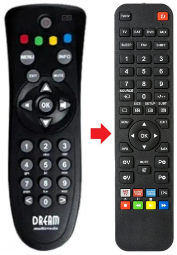 Telecomando adatto per dream - telecomando,