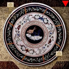 Tavolino tondo 30" in marmo