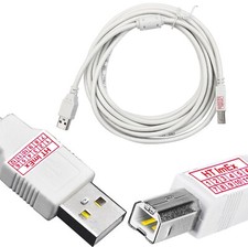 Weiß USB Druckerkabel Scanner