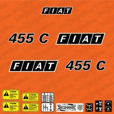 Fiat 455 C Adesivi