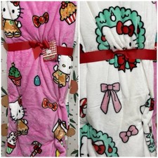 Pacchetto natalizio Hello Kitty Holiday Throw Coperta design carino Sanrio esclusivo