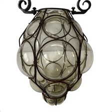 Ciondolo lanterna in vetro