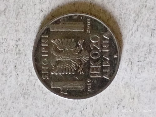 Centesimi lek 1939 - lek, bb