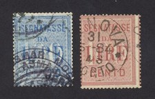 1884 1903 segnatasse - segnatasse, lire