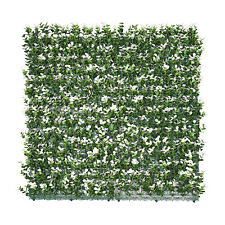 Copertura Foglia Buxus Bianco Artificiale Schienale Recinzione Privacy Schermo Casa D��cor Siepe