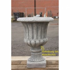 Anfora Vaso per Piante IN Ghisa Piantare Resistente Al Freddo Fiori RG-C2824