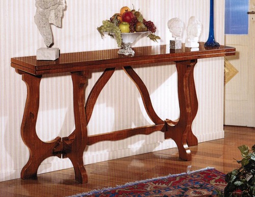 Tavolo consolle arte povera - ,