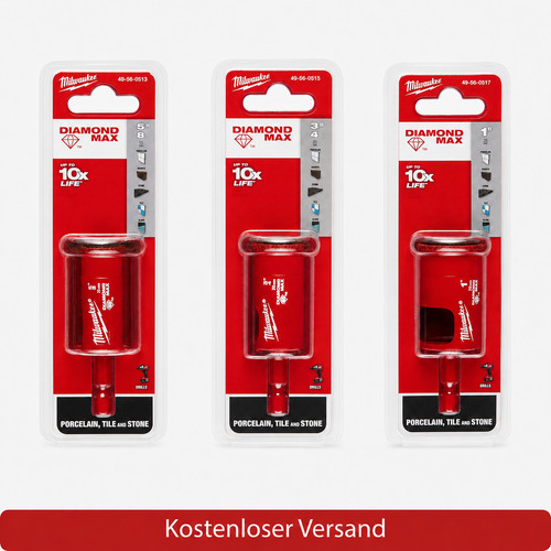 Milwaukee set frese tazza - milwaukee,