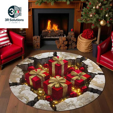 Tappeto Rotondo Con Gnomo Di