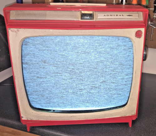Retro vintage admiral 11 - tv,
