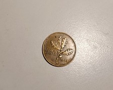 moneta 20 lire repubblica