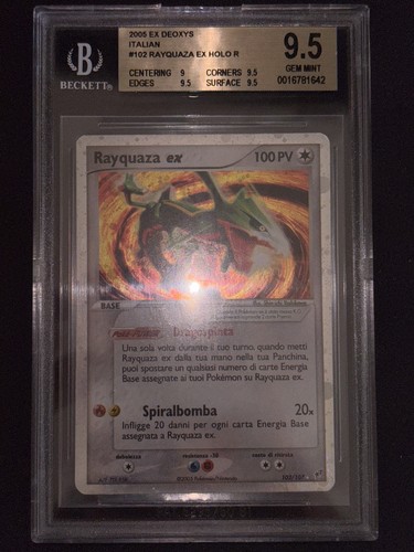 Pokemon rayquaza deoxys - ex,