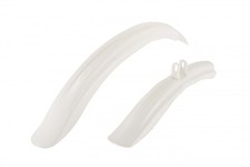 Parafanghi 20" Bimbo Bianchi Bici Bambino MTB Anteriore e Posteriore