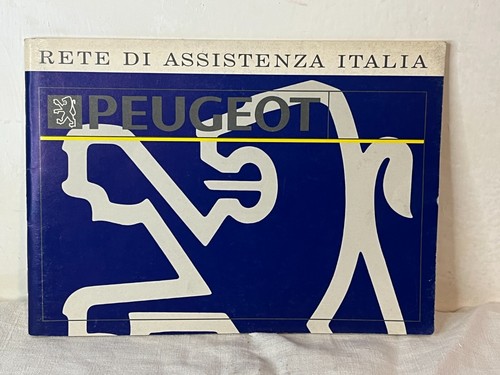 Libretto assistenza peugeot - libretto,