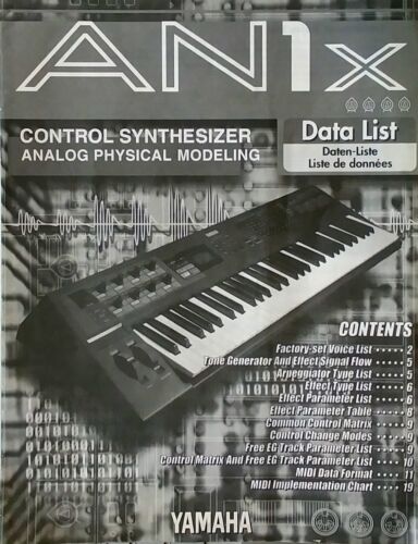 Yamaha an1x sintetizzatore - yamaha,