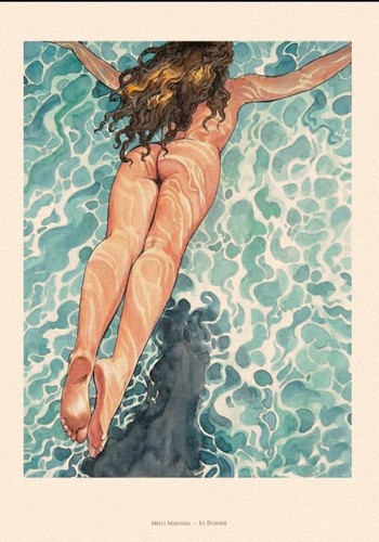 Milo manara stampa donne - milo, le