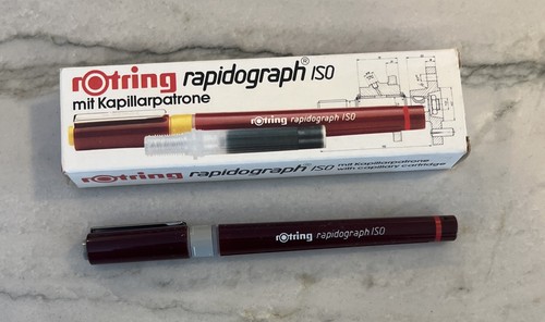 Penna tecnica iso - tecnica, rapidograph