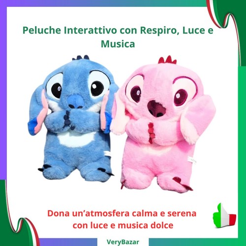 Stitch che respira peluche - stitch,