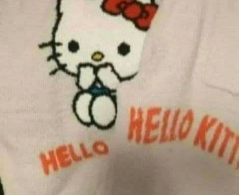 Hello kitty beige peluche - hello,