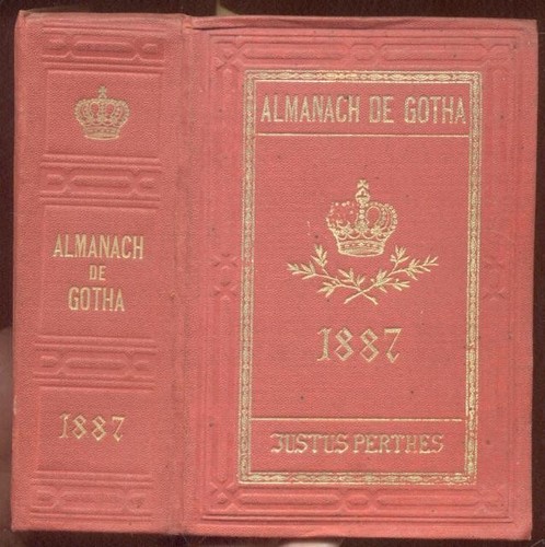 Almanach gotha justus - almanach, gotha.