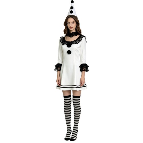 Cosplay joker pierrot clown - il,